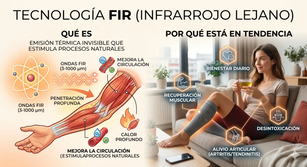 Tecnología FIR (infrarrojo lejano): qué es y por qué está en tendencia