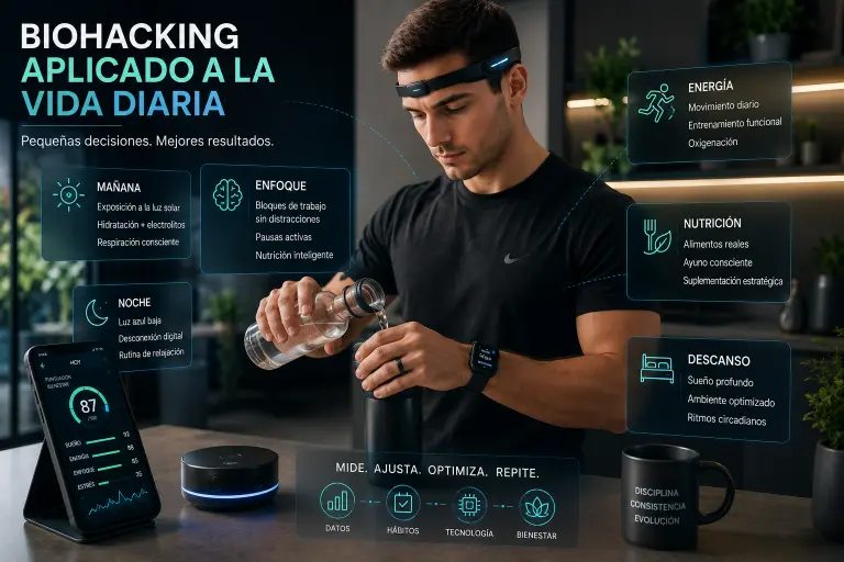 Biohacking aplicado a la vida diaria