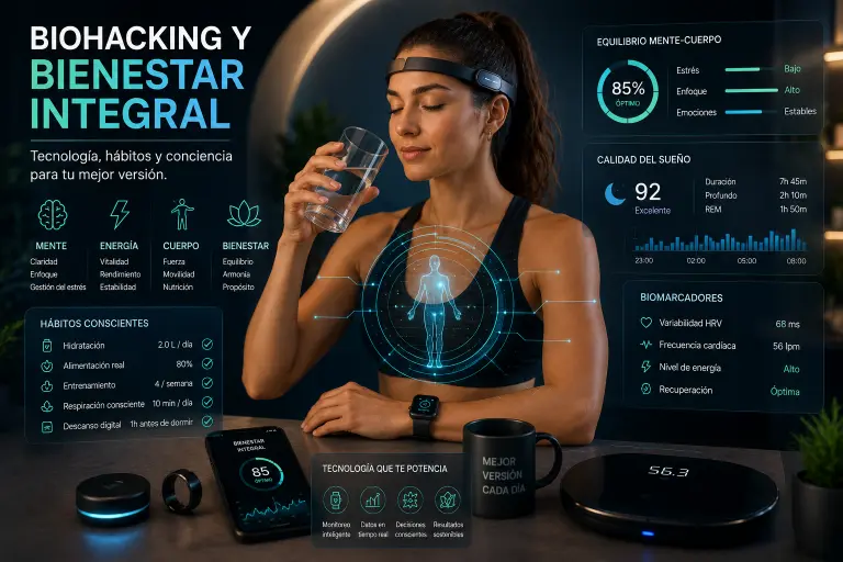 Biohacking y bienestar integral
