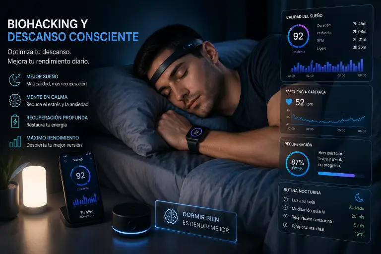 Biohacking y descanso consciente