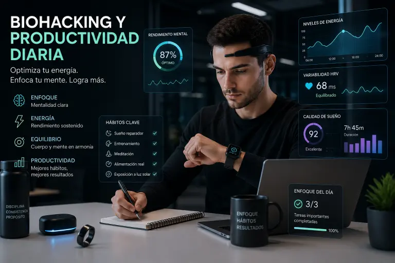 Biohacking y productividad diaria