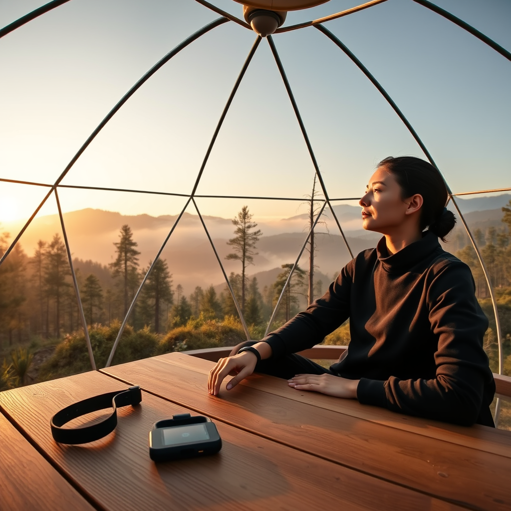 Estilo de vida wellness y tecnología