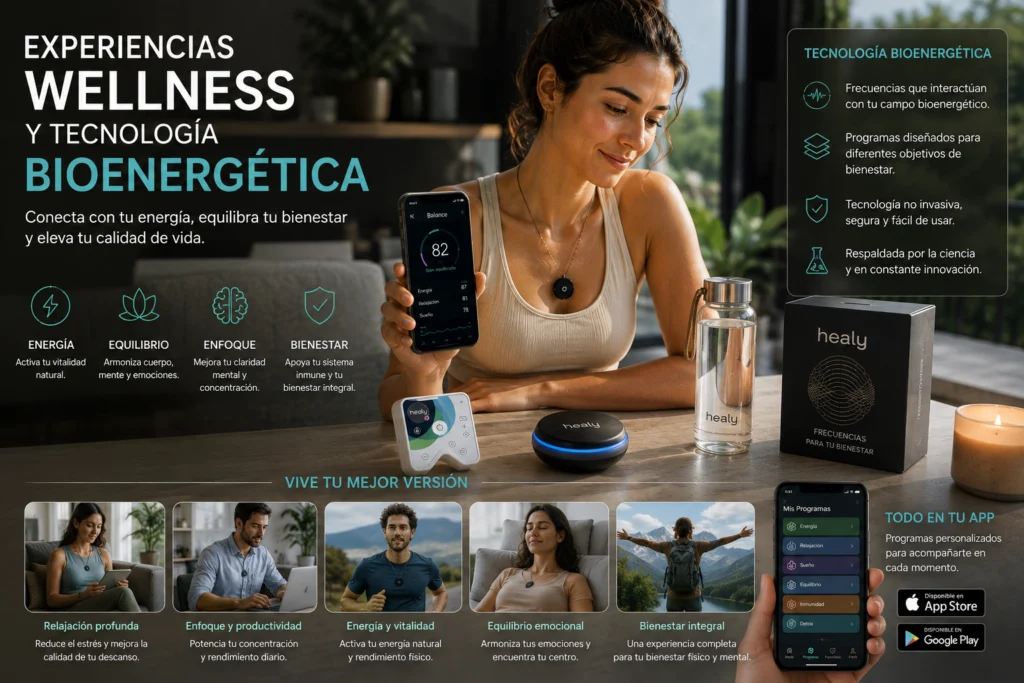 Experiencias wellness y tecnología bioenergética